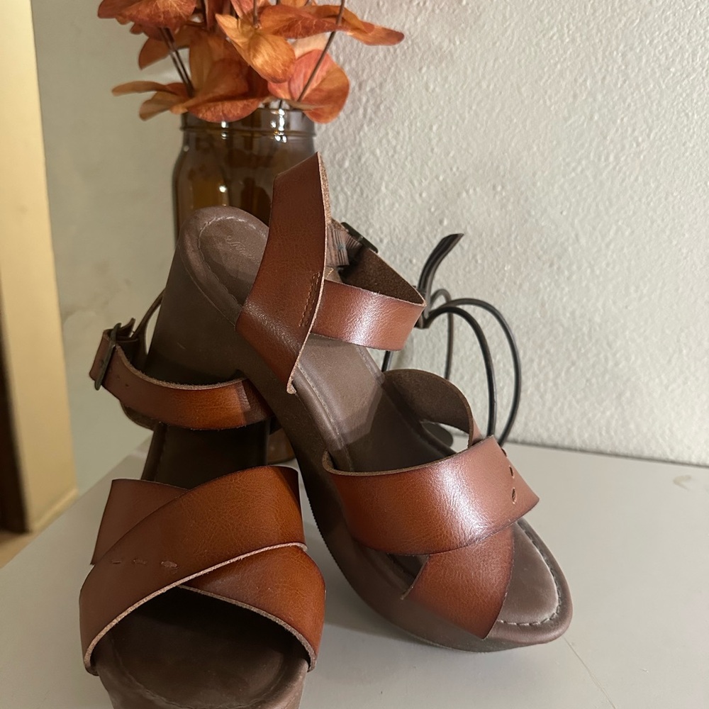Target Brown Women's Heeled Sandals